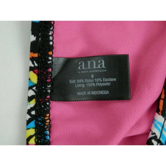 New A New Approach Geometric Print Hipster Bikini Bottom Womens Size 6 - Picture 3 of 5